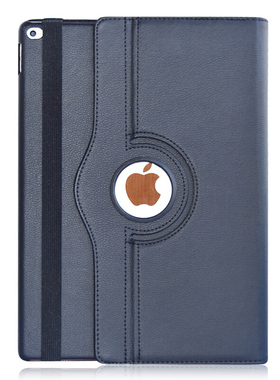 适用于ipad4保护套荔枝纹苹果ipad10代旋转ipad7/8/9代10.2寸皮套2019/20/21款保护壳iPad5/6代9.7寸休眠