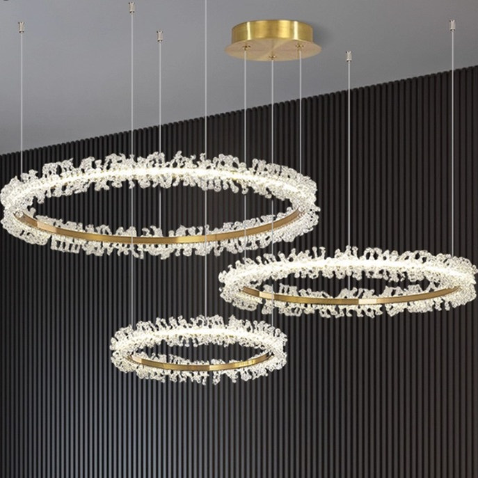 后现代轻奢水晶灯北欧极简客厅餐厅吊灯设计师创意简约美式卧室灯