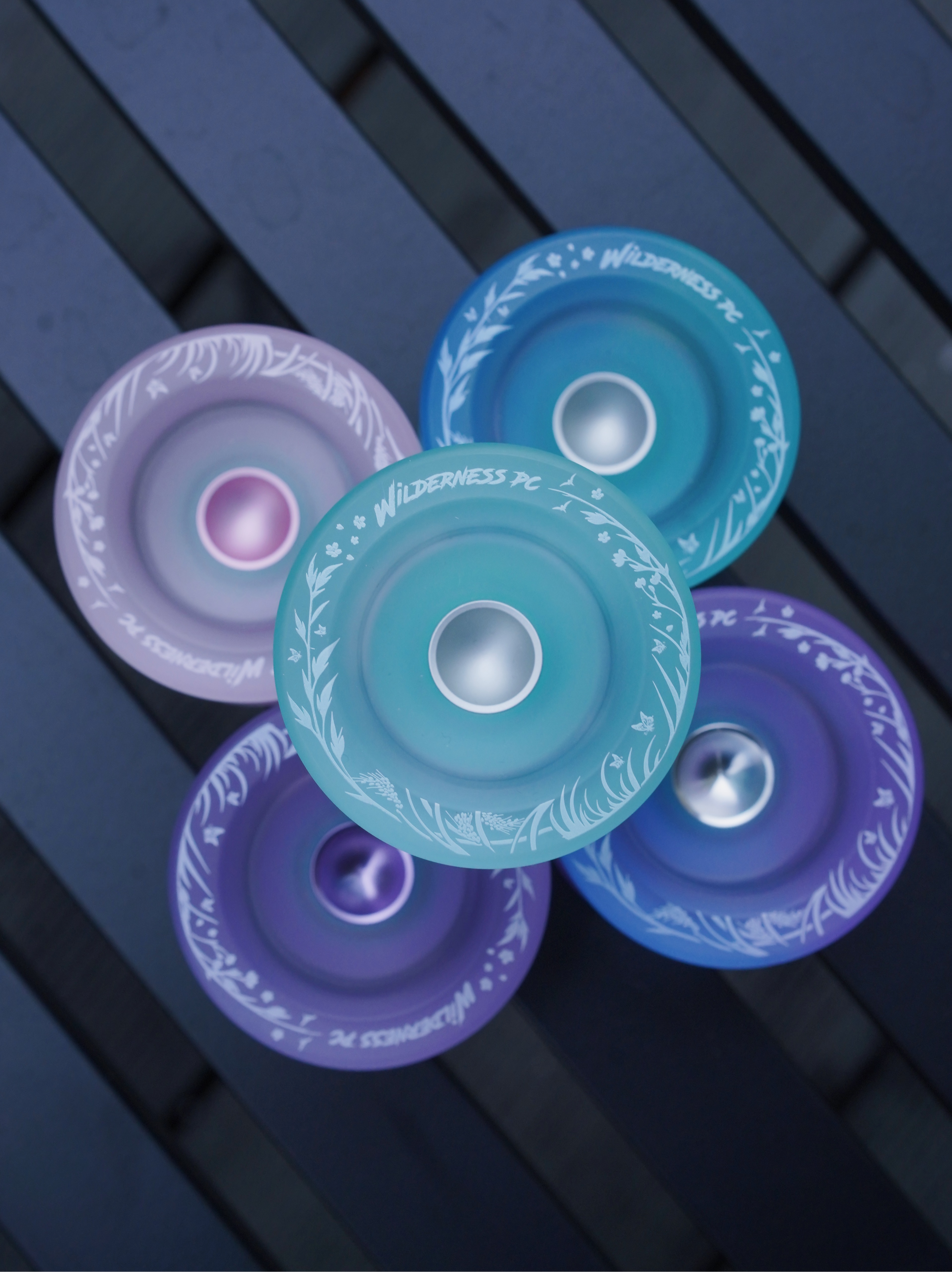 PC荒野 世界第六杨宸签名超宽悠悠球高级数控PC竞技比赛溜溜球