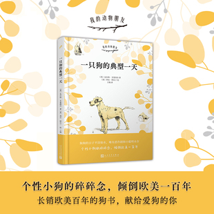 典型一天 你铲屎官爱读 我 文学大师插画大师联袂之作献给爱狗 外国文学小说温馨治愈系随笔正能量作品 动物朋友系列 一只狗