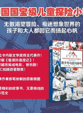 正版包邮燕子号与亚马孙号