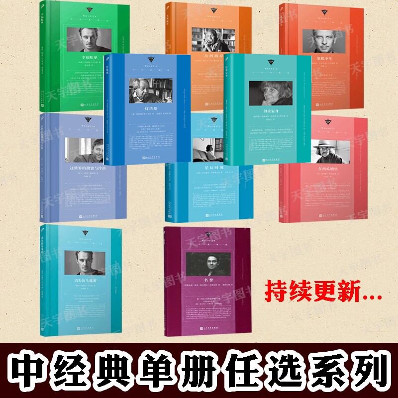 正版书籍 中经典精选系列 软精装单本套装经典中译本龚古尔文学奖在西瓜糖里象棋少年清算米夏埃尔大河两岸但求安身人民文学出版社 - 实物图