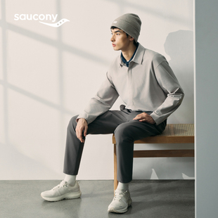 精致通勤版 SAUCONY索康尼男子 LTS FIT 型都市生活休闲梭织长裤