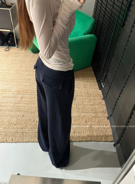 暴走高仙女175高个子加长秋空气层运动裤宽松休闲直筒显瘦运动裤