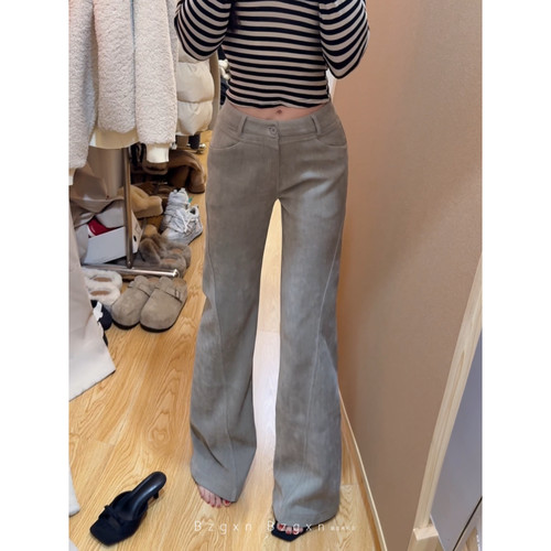 高腰显瘦微喇裤175加长高个子180