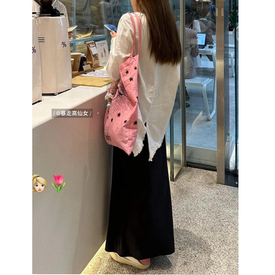 175高个子185加长显瘦A字半身裙