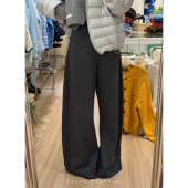 暴走高仙女175高个子加长180春夏休闲灰色宽松阔腿老钱风西装 子 裤