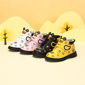 二棉男女童休闲鞋 B.Duck小黄鸭2025童鞋 男户外秋冬新款 子