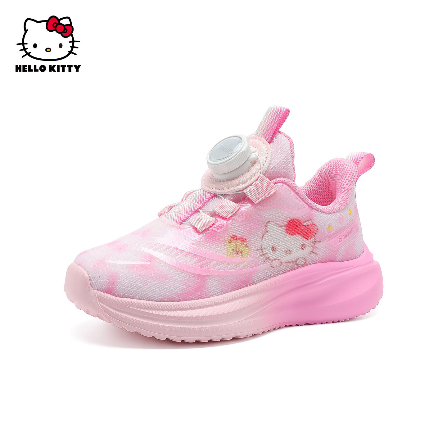 凯蒂猫女童鞋儿童运动鞋库洛米春秋季女孩透气网面公主休闲跑步鞋