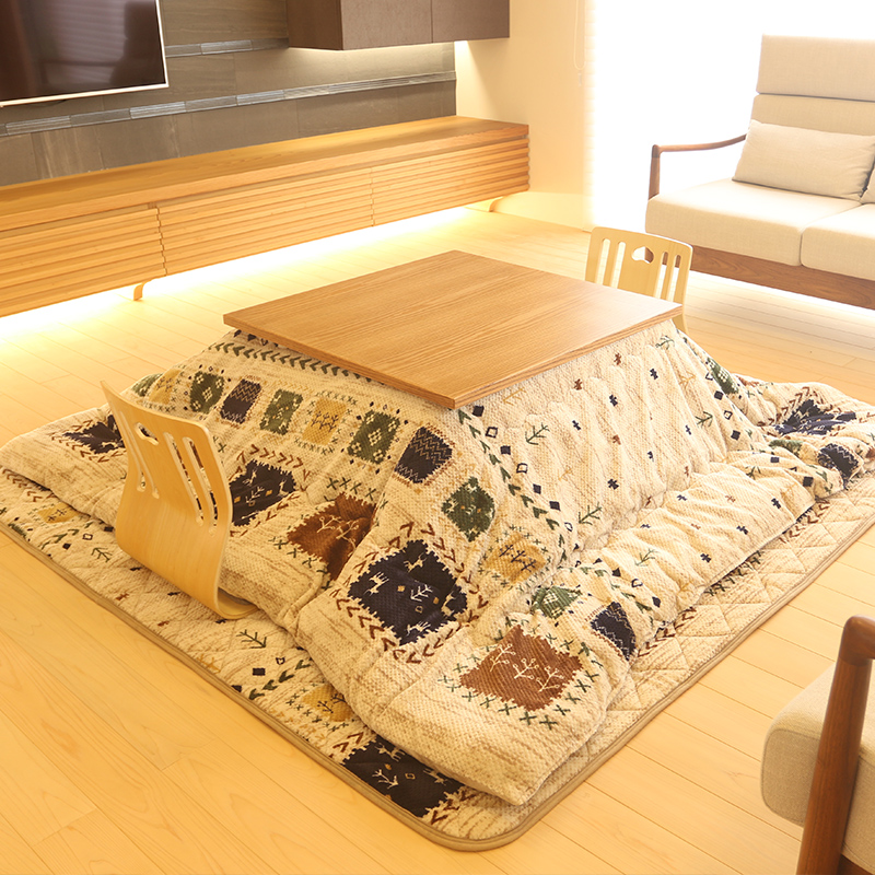 山形日式取暖桌榻m榻米茶几被炉炕桌飘窗矮桌子暖炉桌折叠冬季