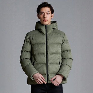 S254026511爱登堡男装冬装新款休闲服白鸭绒羽绒服毛皮服
