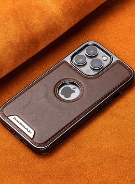 日本PARCE DOLL适用于苹果16promax磁吸手机壳皮套iPhone15/14/13全包防摔保护套苹果12高级感男女皮质保护壳