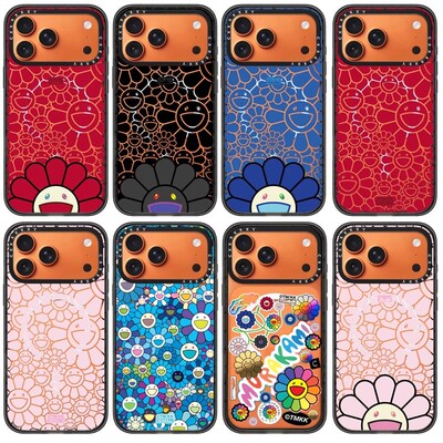 日本DEMIU联名第三弹太阳花FLOWERS BLOOM苹果17promax手机壳适用iPhone16pro15/14/13磁吸12防摔保护套