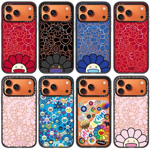 日本DEMIU联名第三弹太阳花FLOWERS BLOOM苹果17promax手机壳适用iPhone18pro116/15磁吸防摔保护套