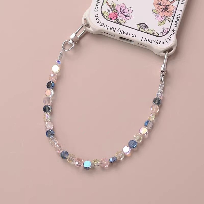 日本DEMIU闪亮水晶双扣头手机链条精致个性防摔挂绳挂件,3C数码配件,手机挂件/手机链,淘宝优惠券,粉丝福利购,淘宝优惠卷