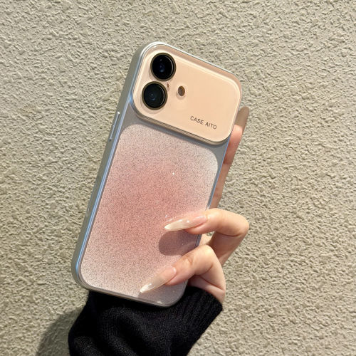 日本DEMIU少女粉晕染闪粉适用苹果17promax手机壳iPhone16pro高级感新款15新品14独特好看13巨好看12套外壳