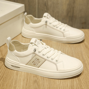 莆田男鞋2026新款欧洲站春季潮牌低帮小白鞋男款运动休闲百搭板鞋