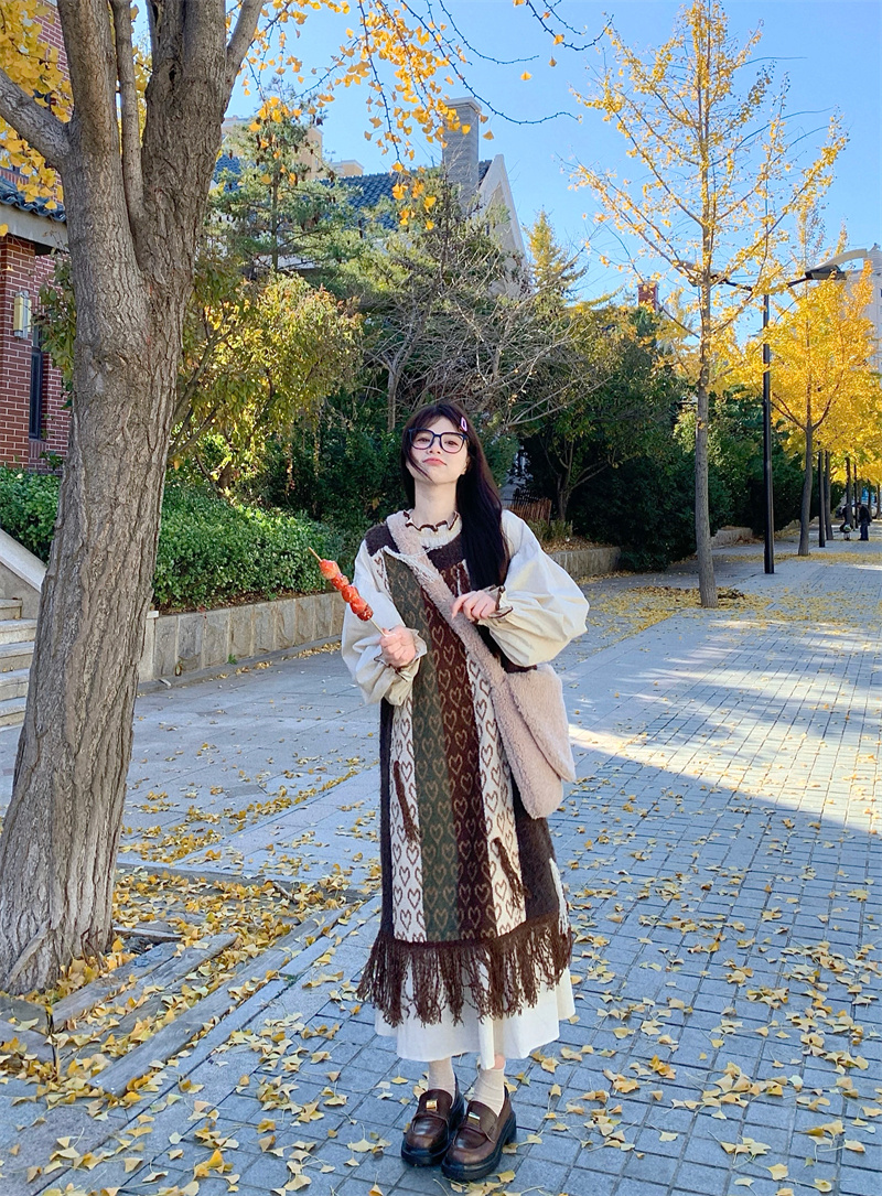 送运费险~时尚套装裙子叠穿搭配