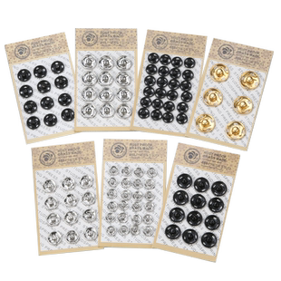 暗扣防走光手缝衬衫隐形小按扣衣服开衫金属纽扣扣子婴儿精致摁扣