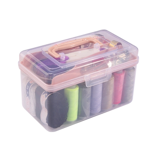 便携针线盒家用高质量缝纫工具套装多色线学生宿舍缝衣阵线盒结婚