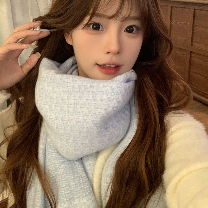 彩虹糖点糖豆百搭保暖围巾2025新款韩系氛围感加厚披肩秋冬围脖潮,服饰配件/皮带/帽子/围巾,围巾/丝巾/披肩,淘宝优惠券,粉丝福利购,淘宝优惠卷