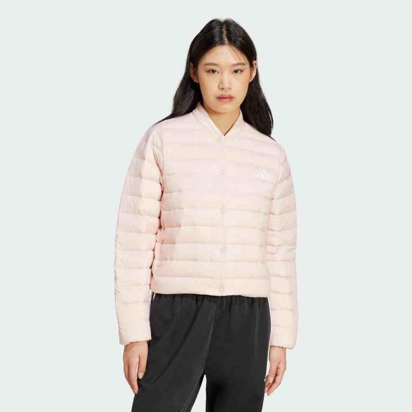 阿迪达斯羽绒服女运动保暖