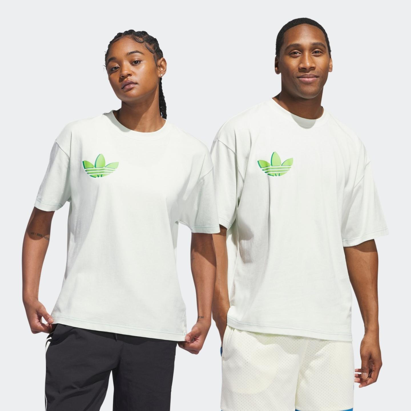 阿迪达斯三叶草男女短袖