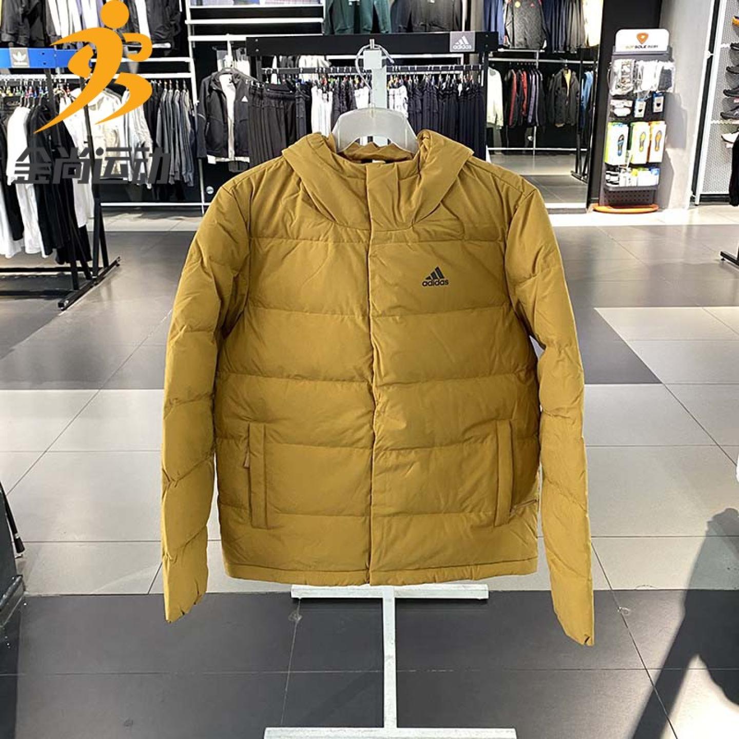 阿迪达斯羽绒服外套男2022秋