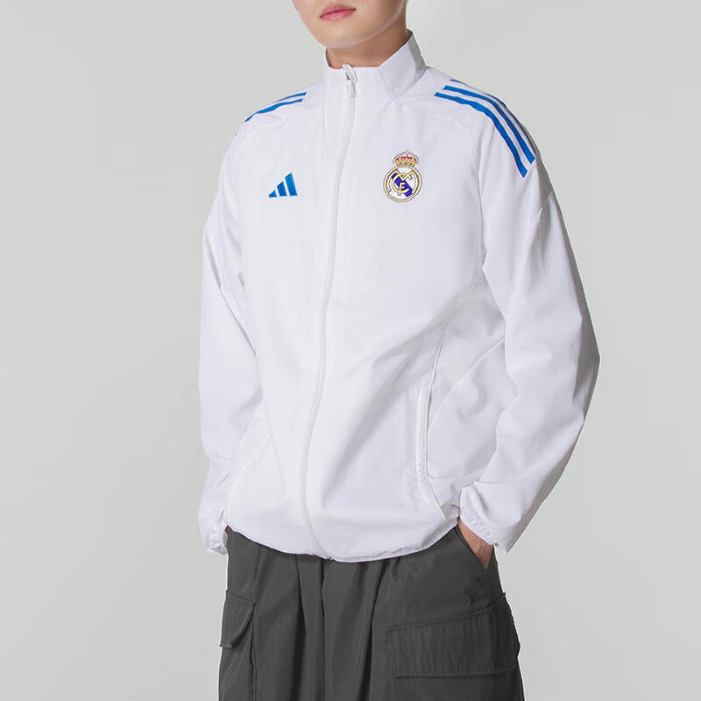 阿迪达斯男装2025新款秋季运动服夹克户外跑步健身防风外套JP4029