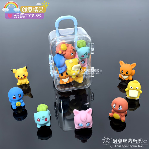 夜光迷你神奇宝贝解压玩偶小摆件