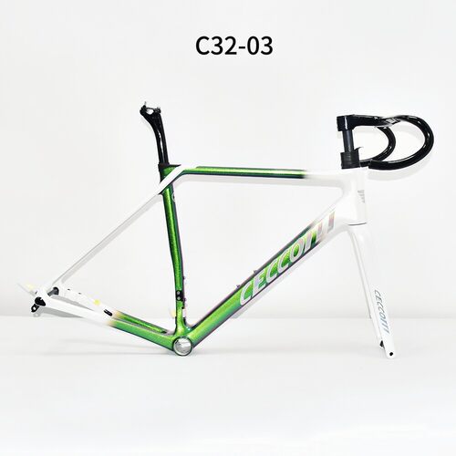 900g车架 CECCOTTI DC032 全内线碟刹爬坡车架 公路车 碳纤维车架