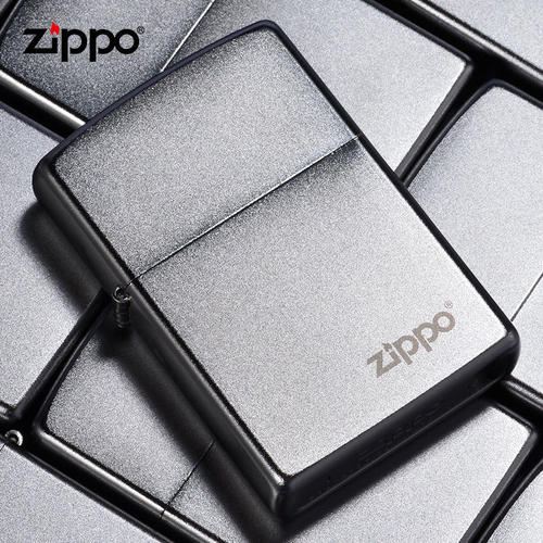 Zippo打火机芝宝正品防风煤油砂轮经典205磨砂防风商务送礼zppo