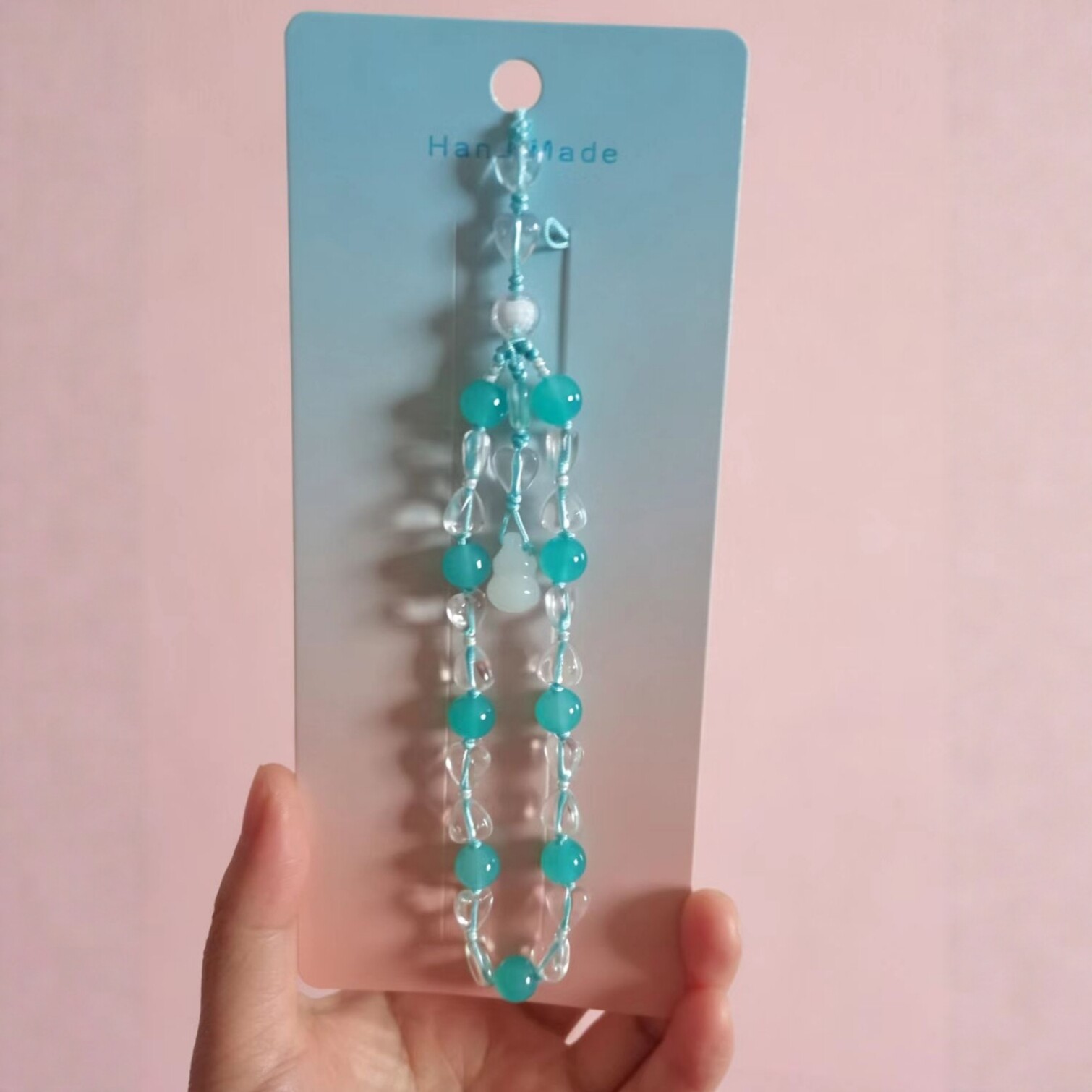 网红版手腕款手机链包包钥匙挂件配饰少女心软萌甜美可爱高颜值潮