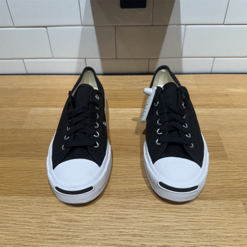 CONVERSE匡威 Jack Purcell金典开口笑男女休闲复古帆布鞋164056C