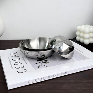 chockmen卓德铭18/10不锈钢酱料碟蘸水蘸酱碟小菜碟骨碟多用小碗