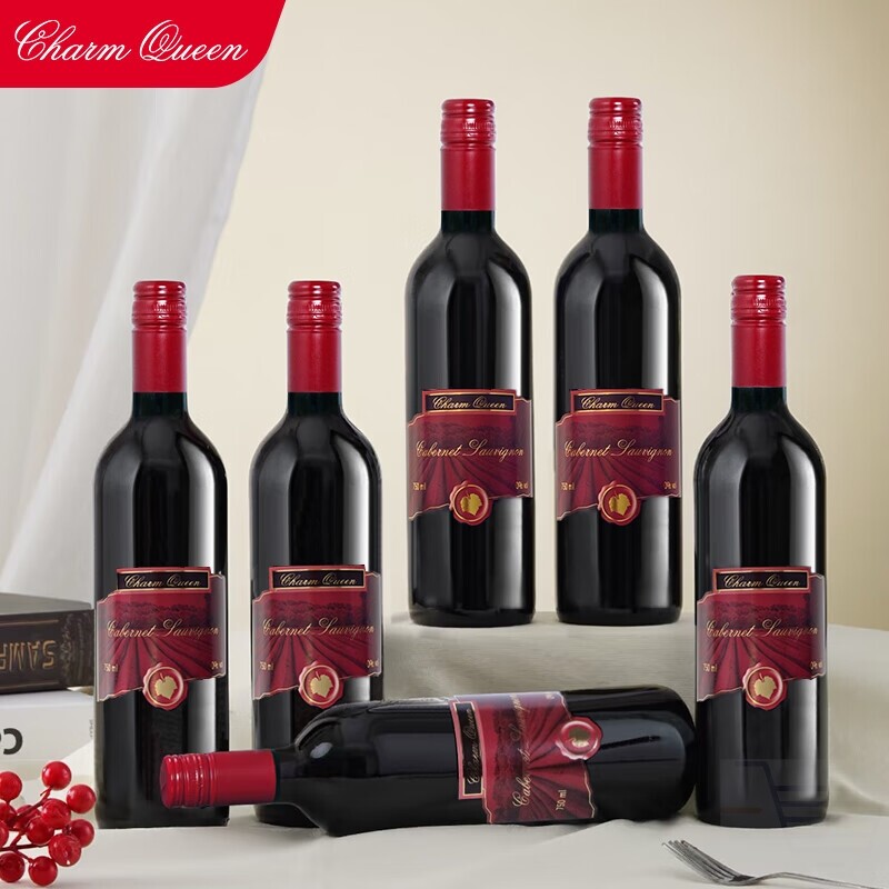 无醇葡萄酒真脱醇原瓶进口无酒精0零度红酒整箱应酬挡酒750ml*6支