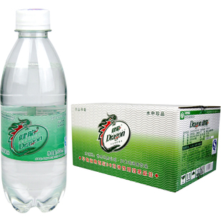 五大连池 健龙 火山气泡水 含气矿泉水 350ml*24瓶整箱