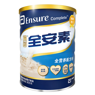 雅培Abbott全安素 原装进口成人全营养配方粉 900g 原味高端麦香
