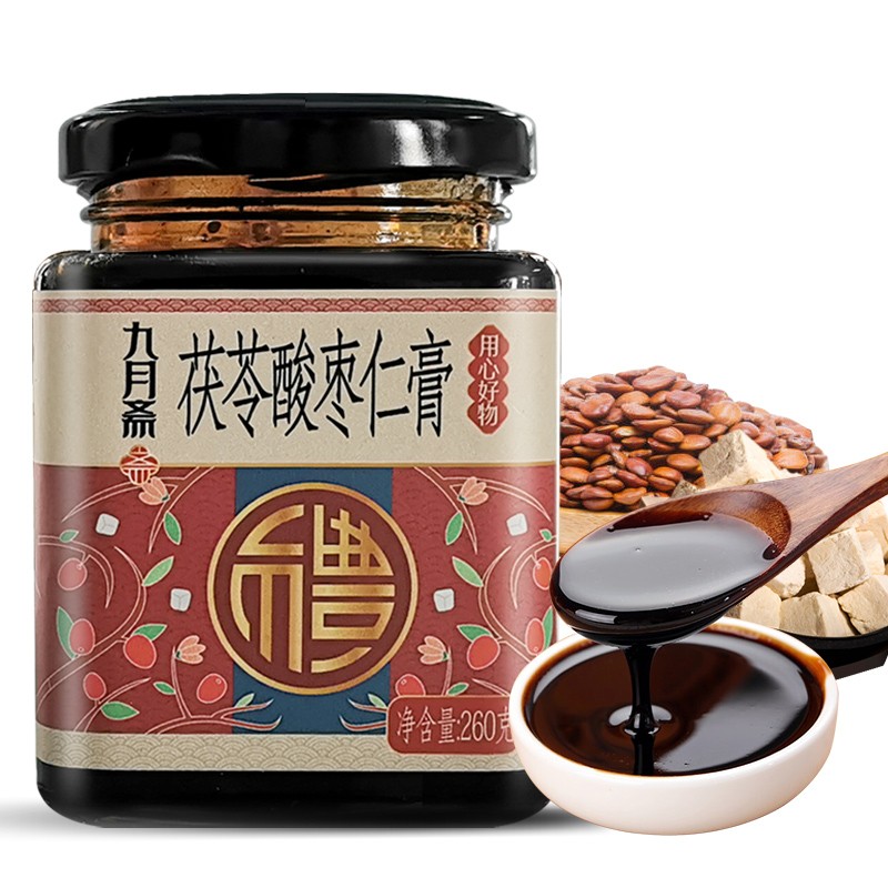 苏根 茯苓酸枣仁膏 260g  炒酸枣仁枸杞莲子枸杞百合茶膏