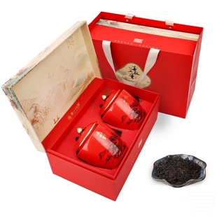 红茶武夷山正山小种特级250g新茶春华秋实茶叶礼盒装春茶高端送礼