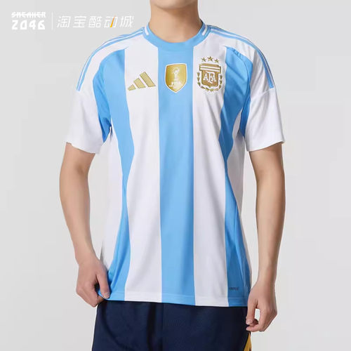 Adidas阿迪达斯足球训练短袖