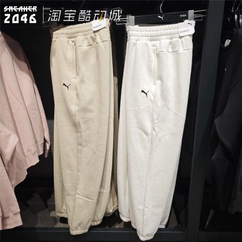 加绒高织简约百搭宽松休闲卫裤