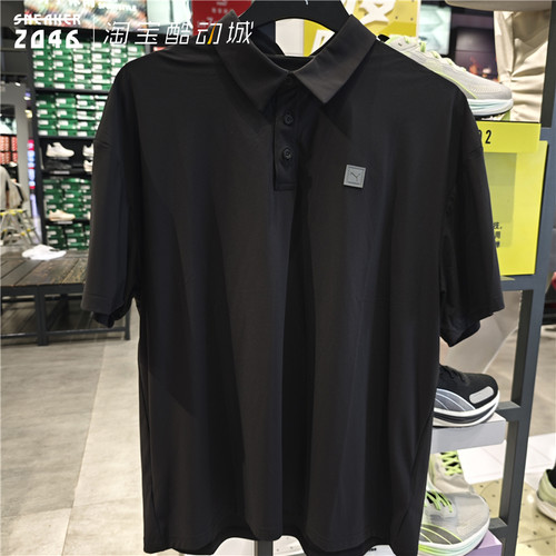 新品防晒凉感高密正装polo衫短袖