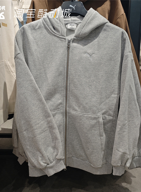 PUMA彪马 WARMCELL女款秋冬科技御寒保暖抓绒连帽拉链卫衣636312