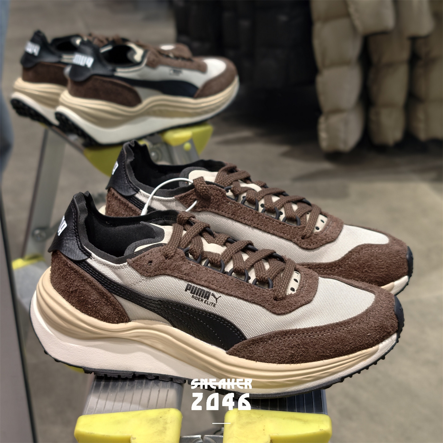 PUMA彪马 Rider Elite男女款透气厚底缓震增高休闲慢跑鞋403301,运动鞋new,跑步鞋,淘宝优惠券,粉丝福利购,淘宝优惠卷