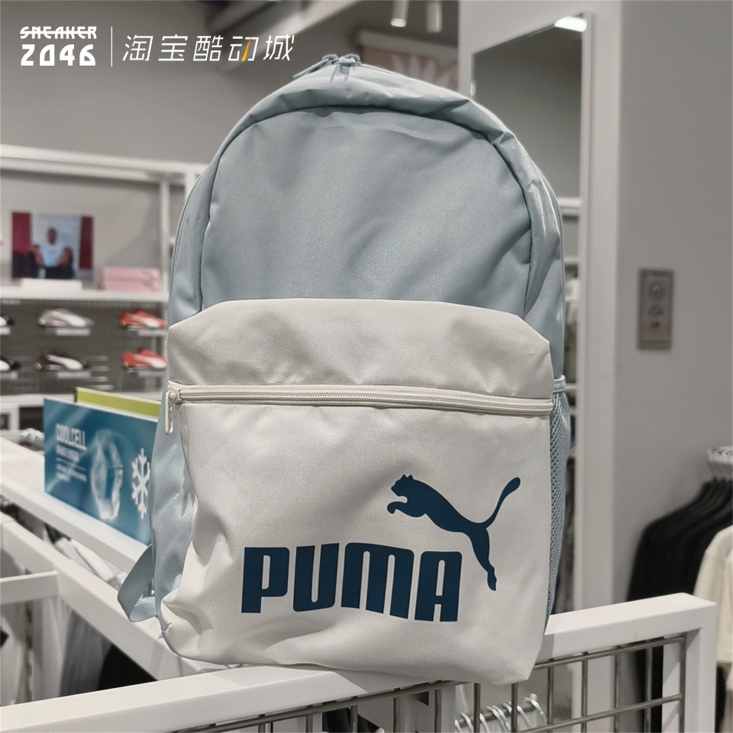经典logo新配色通勤书包双肩包图片