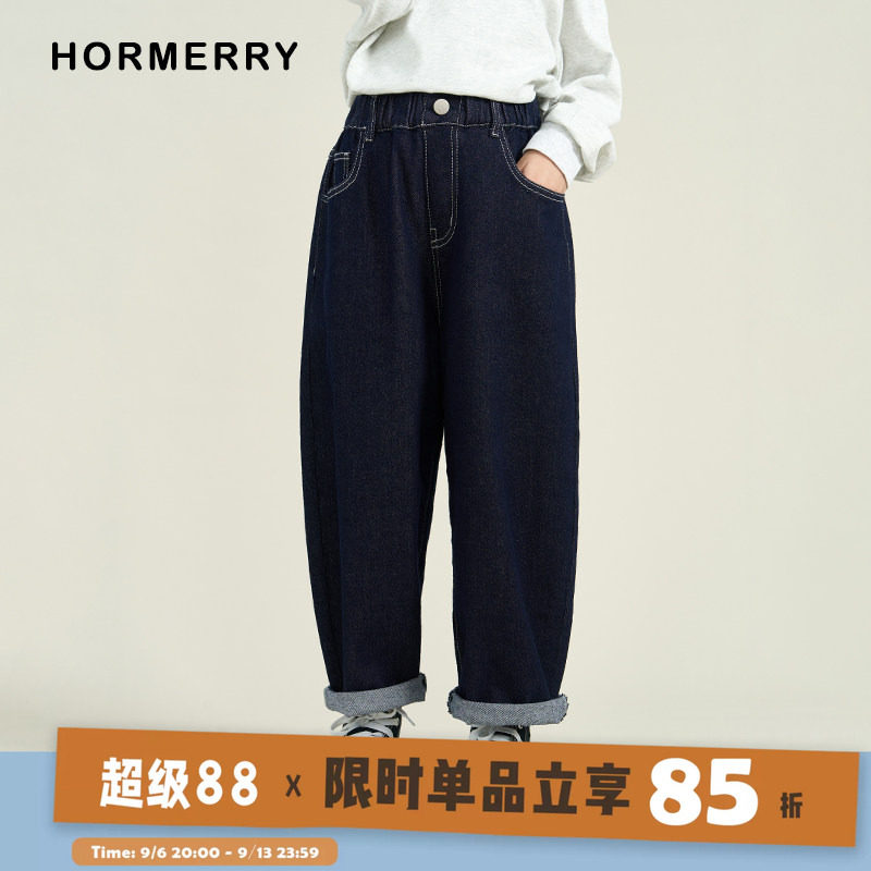 hormerry秋冬萝卜牛仔裤图片