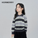 儿童条纹polo领毛衣中大童针织衫 新款 保暖厚洋气 2025冬季 赫米童装