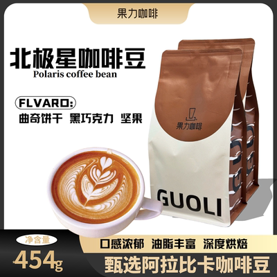 果力咖啡意式拼配深度北极星醇香