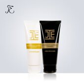 JE早安净润 晚安清洁洁面组合黑白洗面奶早晚两支深层清洁可卸妆